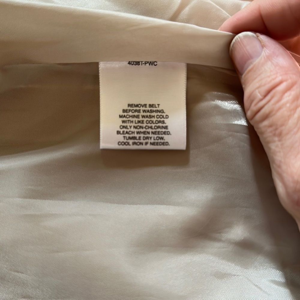 APOSTROPHE, SHORT TRENCH, size XL - Picture 7 of 11